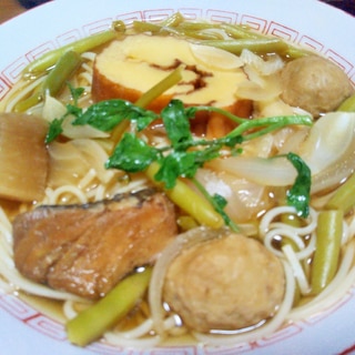 鱈＆鶏団子＆伊達巻＆野菜ラーメン